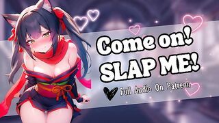 You Finally Caught The Ninja Catgirl But She's A Degenerate [Face fuck][Tied up][Erotic Audio RP]