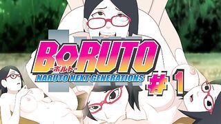 COMPILATION #1 SARADA UCHIHA HENTAI BORUTO