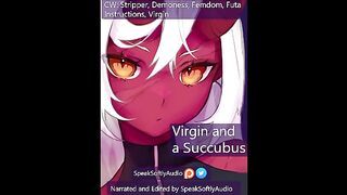 Futa Succubus Stripper Gently Takes Your Virginity F/A