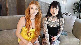 playful & breedable roommates use dating app to find a THIRD - Awlivv, Elly Clutch