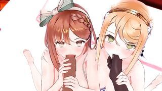 Atelier Ryza - Double Blowjob