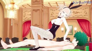 Himiko Toga and Izuku Midoriya have intense sex in a casino. - My Hero Academia Hentai