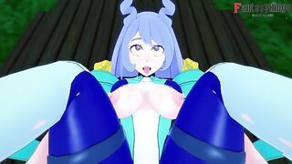 Nejire Hado having sex POV and normal | boku no hero | Full hentai video