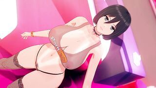 MIKASA ACKERMAN ATTACK ON TITAN WAITS FOR THE EVENING TO BE FUCKED BY YOU - HENTAI 3D + POV