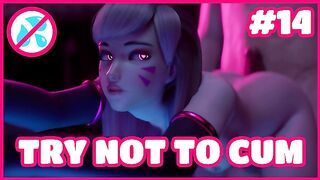 Cock Hero - DVa & Mercy Collection | TRY NOT TO CUM