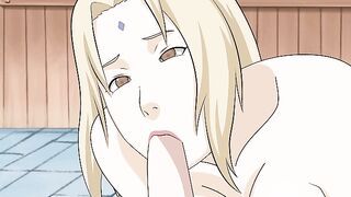 HENTAI LADY TSUNADE BLOWJOB CUM IN MOUTH NARUTO