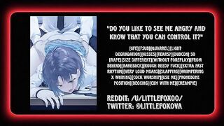 Do you like to see me angry and know that you can control it?