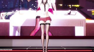 [MMD] Black Pink Lisa - Swalla Tifa Lockhart Sexy Kpop Dance FF7 Final Fantasy