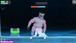 This time the boss Will fuck me and cum inside creating a creampie (Dungeon and Maid) Hentai game p3