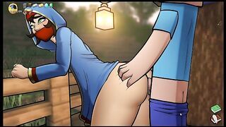 HornyCraft [MINECRAFT PORN Hentai game ] Ep.29 demon girl is too hot for Steve