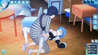 Koikatsu Sunshine[Re:zero]remu with SEX