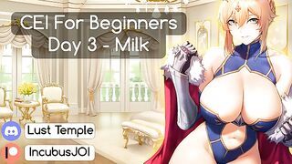 [RU] CEI for beginners | Day 3/7 | Milk | Artoria Pendragon (Saber) | (Fate Series)