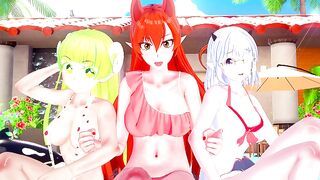 MAIRIMASHITA! IRUMA-KUN HENTAI COMPILATION (Amelie, Kerori, Clara)