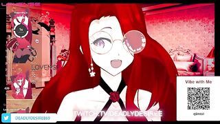 DeadlyDesiree Vtuber Cums SO MANY TIMES on Fansly Debut