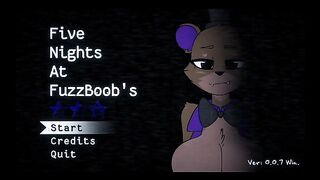 Five Nights at Fuzzboobs [ FNAF Hentai Game PornPlay ] Ep.1 Spooky furry titjob