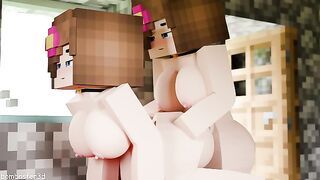 Jenny fuck Jenny(minecraft porn)