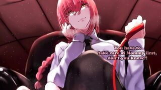 HENTAI JOI - MAKIMA (CHAINSAW MAN) REMINDS YOU WHO'S YOUR MOMMY! (MOMMYDOM, FEET WORSHIP, BREATHPLAY