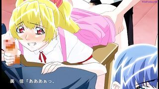 Group sex with three cute and horny asian girls [Eragos] / Hentai game