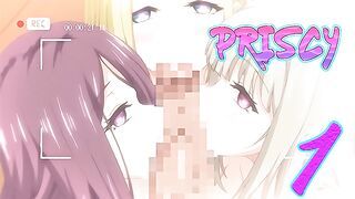 3 GIRLS-1 BIG DICK (I want to be the fourth girl xD) - Imaizumin chi wa Douyara Gal-PART 1