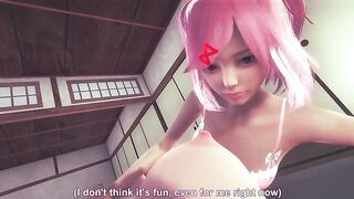 DDLC - Natsuki knows how to make you come