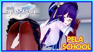 Honkai Star Rail - Pela at school