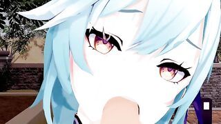 Eula Genshin Impact 3D hentai Part 2/8