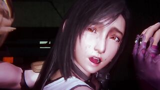 Tifa in the parking lot passionate sex ~ exclusive production