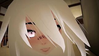 ASMR Your Housecat turned into a CUTE NEKO girl! But then she touches herself! - VRChat Lewd
