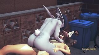 Zootropia Furry Hentai - Judy Hopps sucks and is Fucked by a Fox
