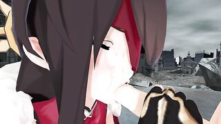 Beidou Genshin Impact 3D Hentai Part 3/9