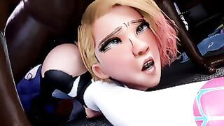 Fortnite Spider-Gwen Likes Her Dicks Strong Blacked