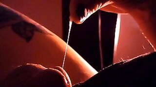 Transgirl Natalia Haze Up Late Gaming Horny And Lonely Painted Toes And Cumshot. Please Like!