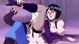 One Piece – Nico Robin Having Wild Sex Hentai P21