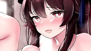 Hu Tao: The Last Rite… Gangbang?! Hentai JOI Preview