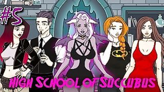 High School Of Succubus 5 Pc Commentary + Halloween Special