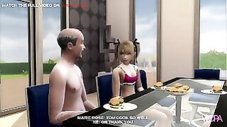 Trailer Marie Rose And Older Man In Public Place