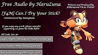 18+ Erotic Sonic Audio Ft Sticks – Can I Try Your Stick?