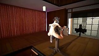 Furry Cat Dildoes And Cum Inflation