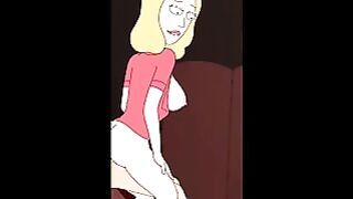 Rick And Morty – A Way Back Home – Sex Scene Only – Part 57 Beth Riding Dick By Loveskysanx