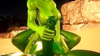 After Cheating On Each Other, Hulk And She-Hulk Make Up For Sex Wild Life