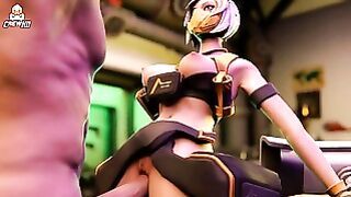 Hush Sex -Fortnite Hentai 3D Full HD 60 Fps