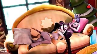 Draenei Demon Girls Eating Eachother.