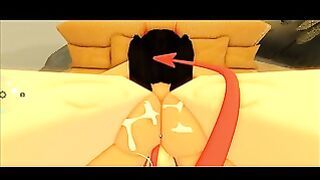 Fucking A Cum Covered Roblox Slut