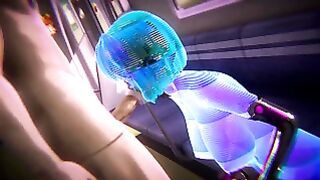 Cyberpunk – Sex With Holographic Girl – 3D Porn