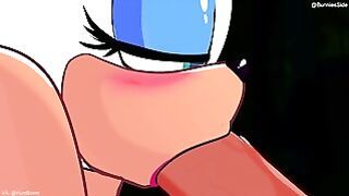 Rouge The Bat Blowjob Hentai POV