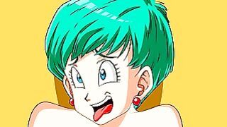 Dragon Ball Hentai – Bulma Open Up Her Legs And Takes It