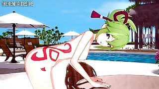 Fucking Kuki Shinobu And Her Sexy Teen Body Hentai Genshin Impact