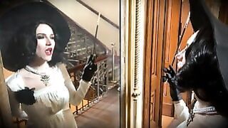 Lady Dimitrescu Sucks And Fucks . Resident Evil Village Cosplay