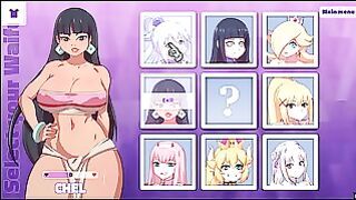 Waifu Hub Pornplay Parody Hentai Game Emilia From Re-Zero Couch Casting – Part1 First Time Porn Shooting For That
