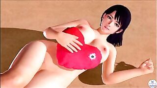 Dead Or Alive Xtreme Venus Vacation Lobelia Valentine’s Day Heart Cushion Pose Nude Mod Fanservice A